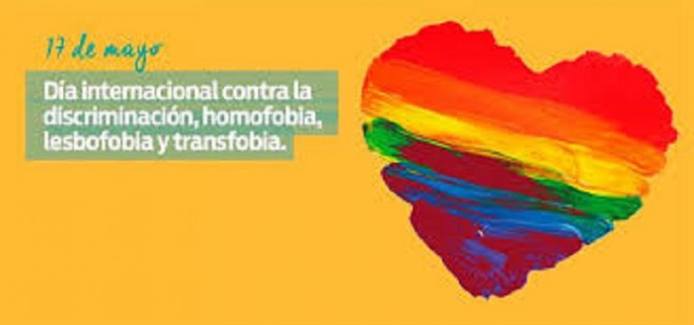 Es el Día Internacional contra la Homofobia, la Transfobia y la Bifobia