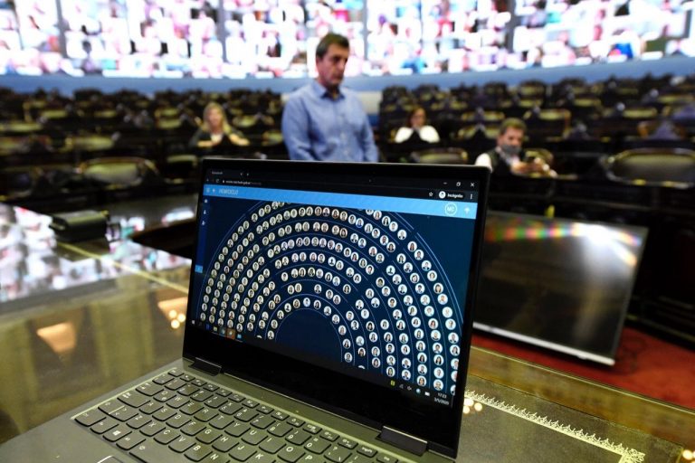 El congreso se prepara para su primera sesión virtual en su larga historia