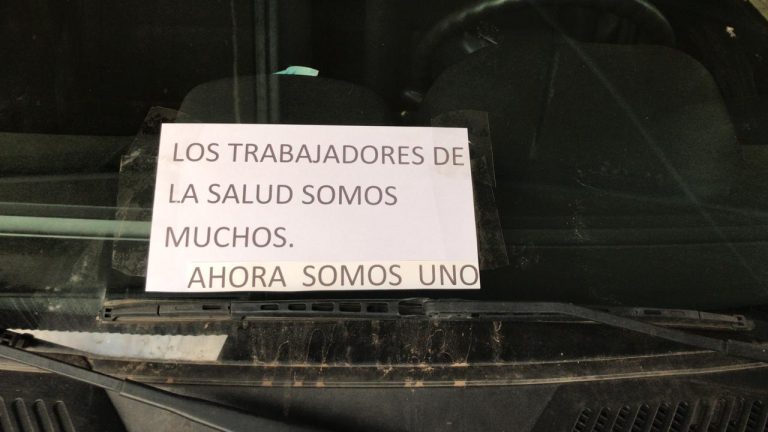 Personal de salud recorrió calles y avenidas de Nueve de Julio