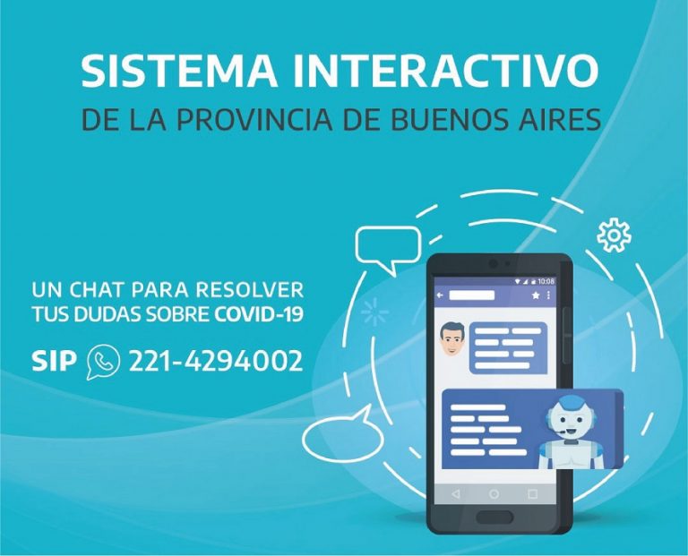 La Provincia lanzó un chat para brindar información sobre COVID-19
