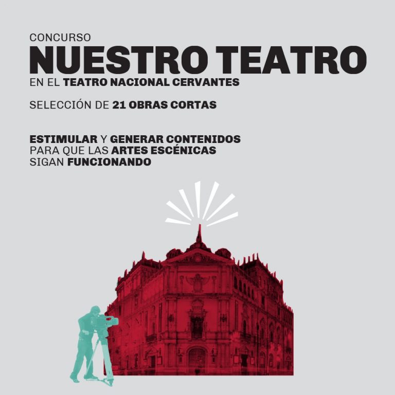 Concurso ‘Nuestro teatro’ para reactivar la producción