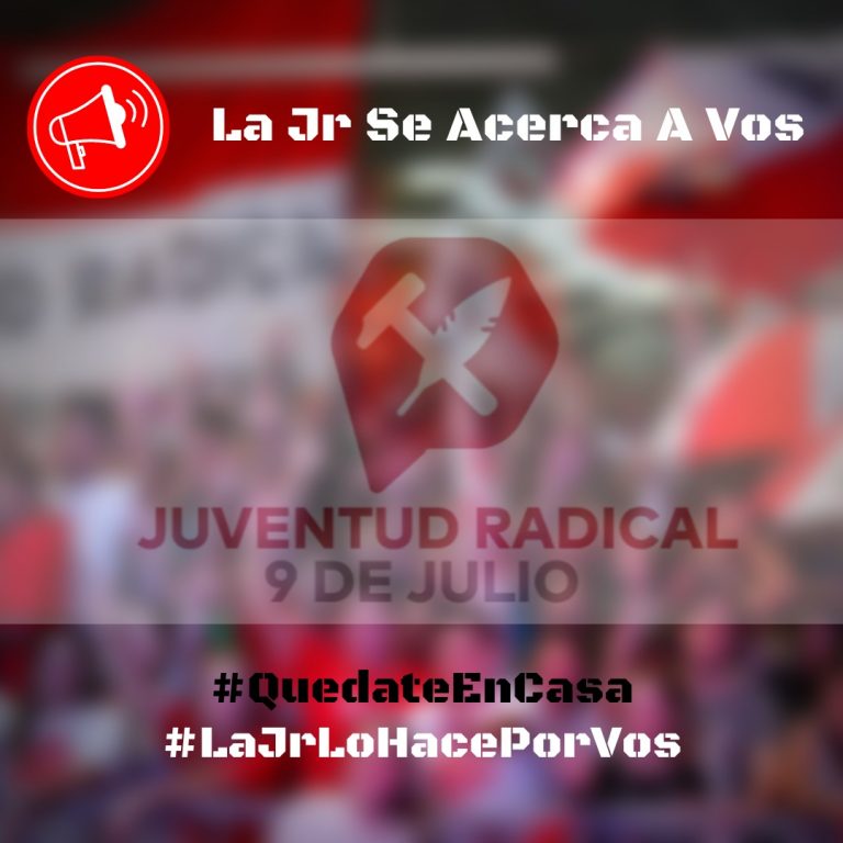 La juventud radical nuevejuliense brinda un servicio a la comunidad