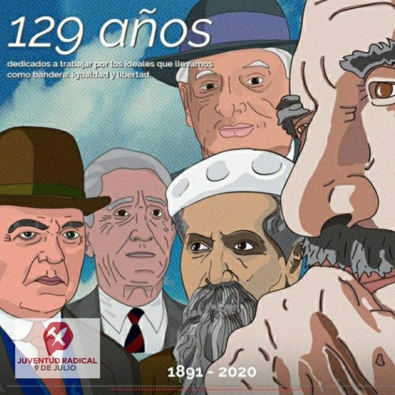 La Juventud radical de Nueve de Julio y el 129º aniversario de la Unión Cívica Radical