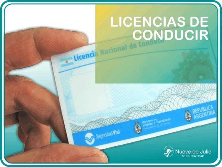 Se pueden retirar Licencias de Conducir