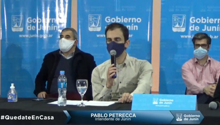 El intendente de Junín confirmo un nuevo caso de COVID 19 en su distrito