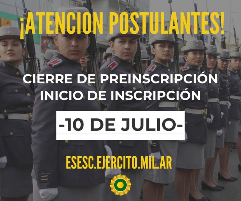 La Escuela de Suboficiales Sargento Cabral tiene abierta una preinscripción