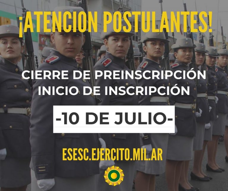 La Escuela de Suboficiales Sargento Cabral tiene abierta una preinscripción