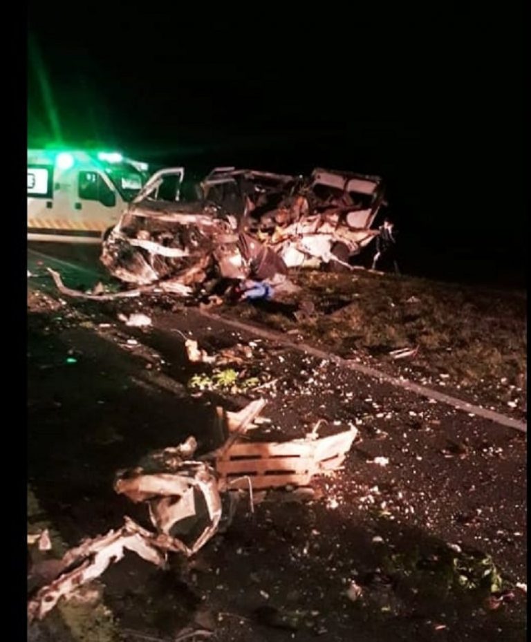 Dos muertos es el saldo de un accidente en Ruta 5 entre Mercedes y Suipacha