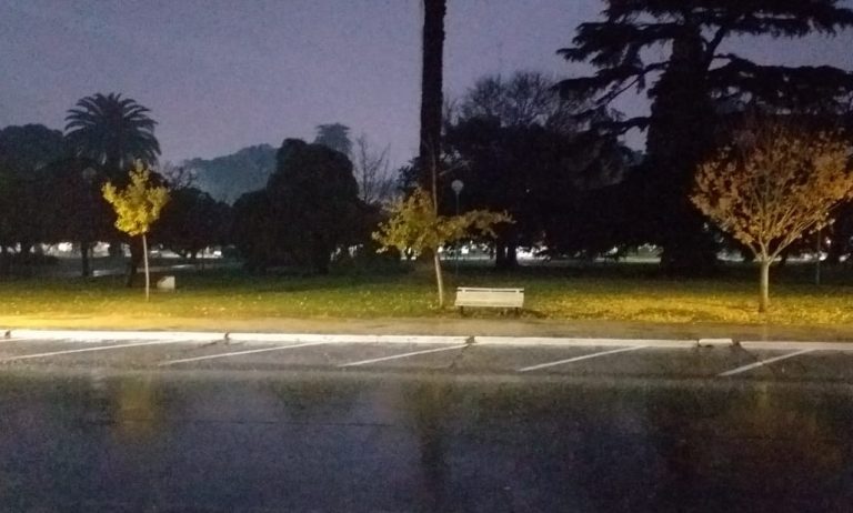 La lluvia llegó a los 20.9 mm