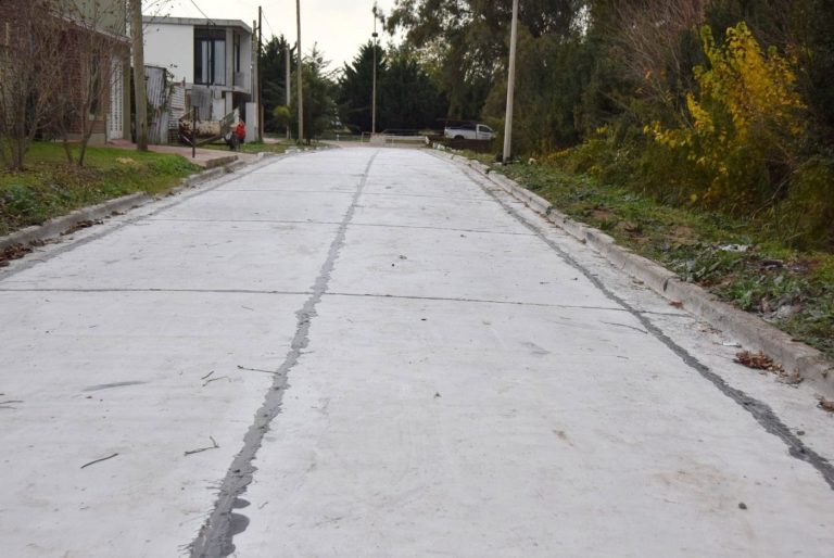 En Nueve de Julio desapareció otra calle de tierra