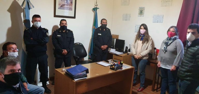 Los bloques del justicialismo se interiorizaron sobre la marcha de la Policia Comunal nuevejuliense