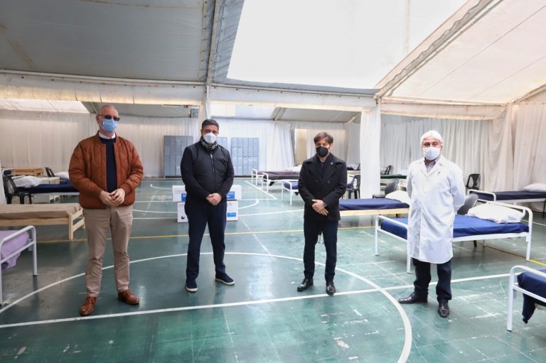 Kicillof entregó respiradores para Vicente López: “Trabajamos en unidad para cuidar la salud de todos los bonaerenses”
