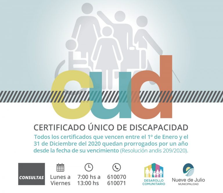 Se llevan adelante las evaluaciones para los Certificado Único de Discapacidad