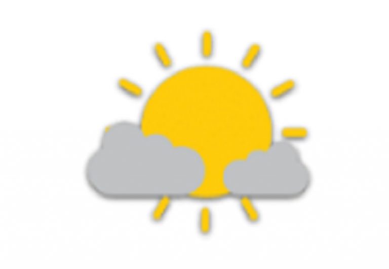 Buen tiempo la mayor parte de la semana, con posibles lluvias aisladas el Martes por la noche