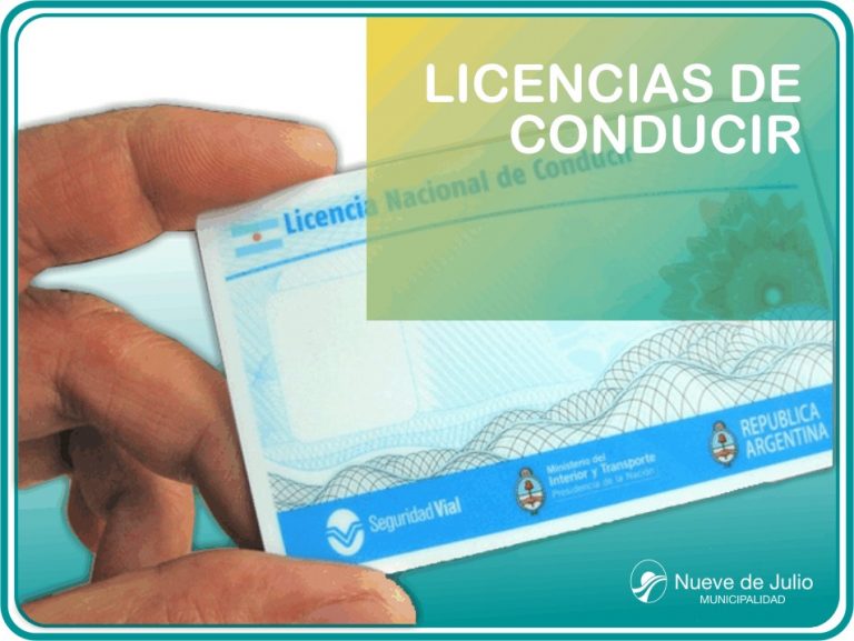 Ante las fiestas y vacaciones se recuerda tramitar con tiempo la Licencia de Conducir