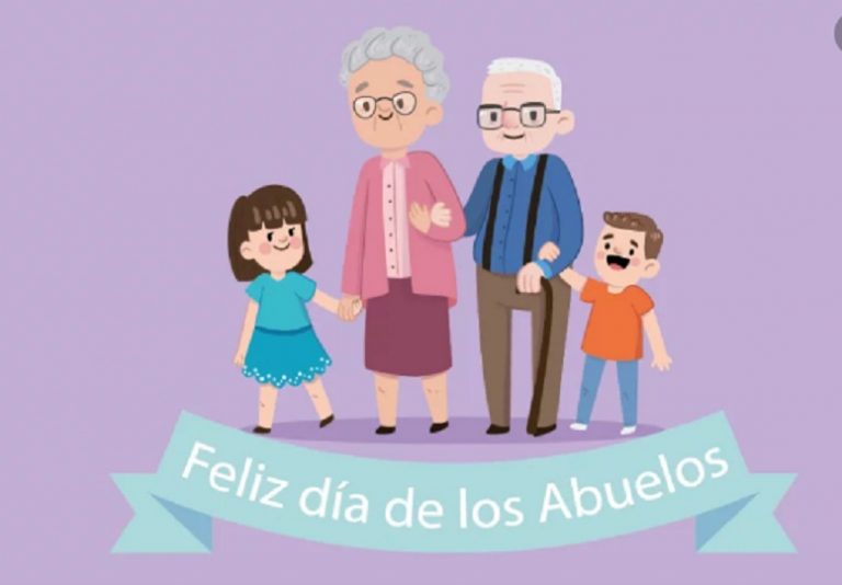 Máxima se suma a saludar en el Día del Abuelo