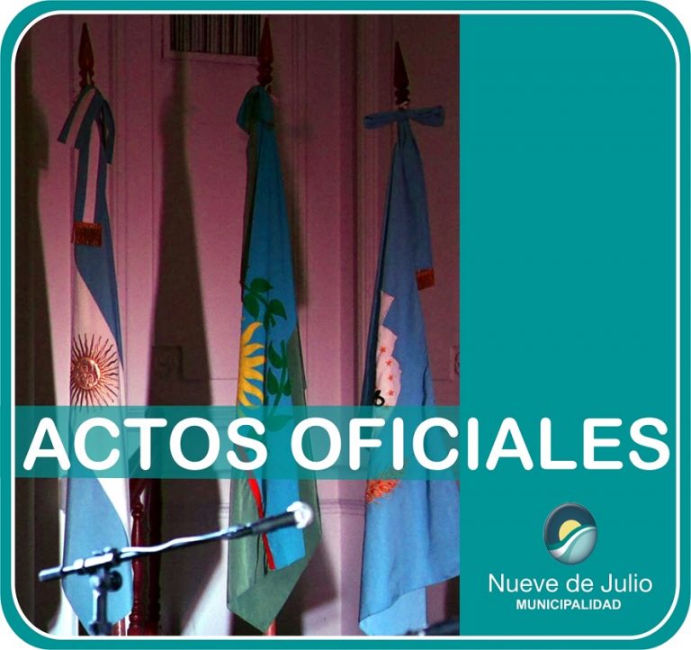 Serán virtuales los actos centrales del distrito nuevejuliense por el aniversario de la Declaración de la Independencia