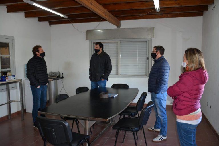 El Jefe Comunal nuevejuliense visitó empresas de Dudignac