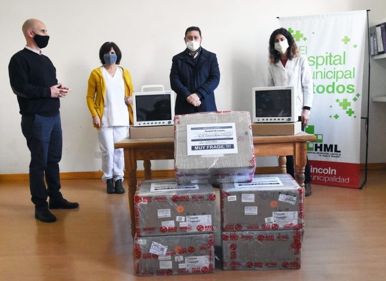 El Hospital Municipal de Lincoln sigue incorporando equipamiento ante la Emergencia Sanitaria