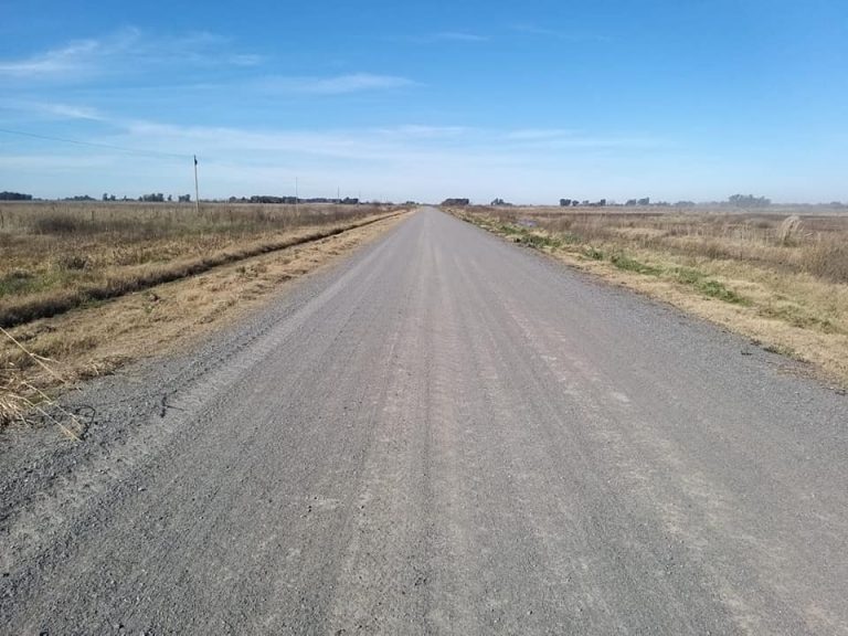 Ante la pandemia se suspenden las obras de estabilizado en el camino de Patricios