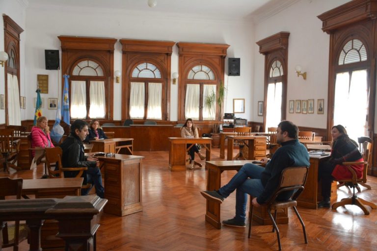Mariano Barroso recibió a los responsables del Patronato de Liberados