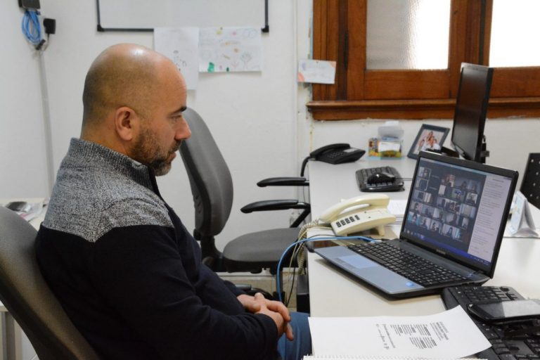 El Subsecretario de Producción, Ciencia y Tecnología nuevejuliense participó de un encuentro con el Ministro Augusto Costa