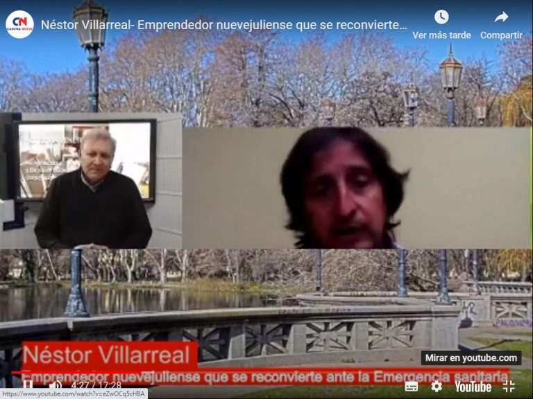 Emprendedor nuevejuliense se reconvierte ante la Emergencia Sanitaria