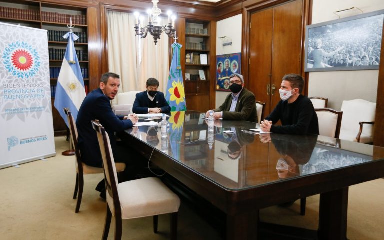 Kicillof y Cuattromo presentaron un espacio virtual del Banco Provincia para impulsar exportaciones