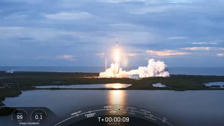 Desde Cabo Cañaveral despegó con éxito el Saocom 1B desde una base en Estados Unidos