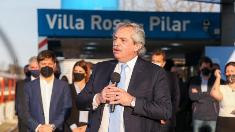 Alberto Fernández: “La economía argentina empezó a moverse”