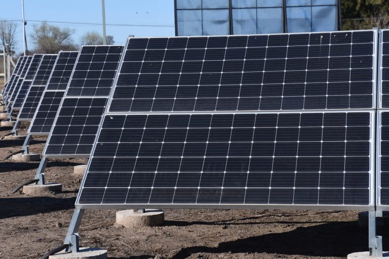El intendente de Lincoln supervisó el funcionamiento del Parque Fotovoltaico de Martínez de Hoz
