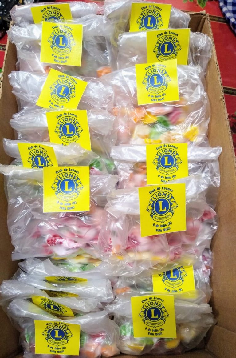 Gesto Solidario del Club de Leones