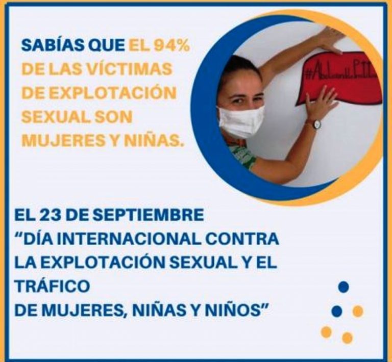 Día Internacional contra la Explotación Sexual y el Tráfico de Mujeres, Niñas y Niños