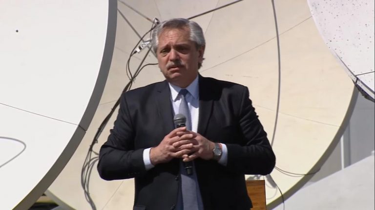 El Presidente de la Nación puso en marcha un nuevo satélite ARSAT
