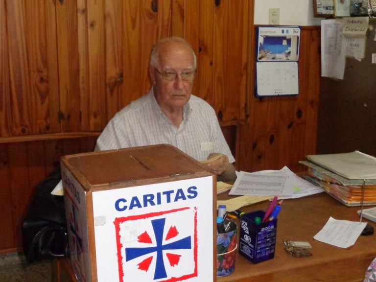 Reconocimiento de Cáritas a un vecino recientemente fallecido