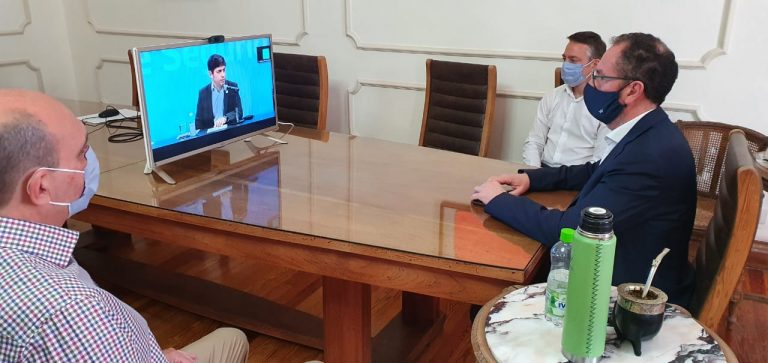 Torchio acompañó a Kicillof en la presentación del plan integral de Seguridad