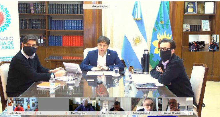 Treinta y siete municipios bonaerenses firmaron convenios para obras de infraestructura en
