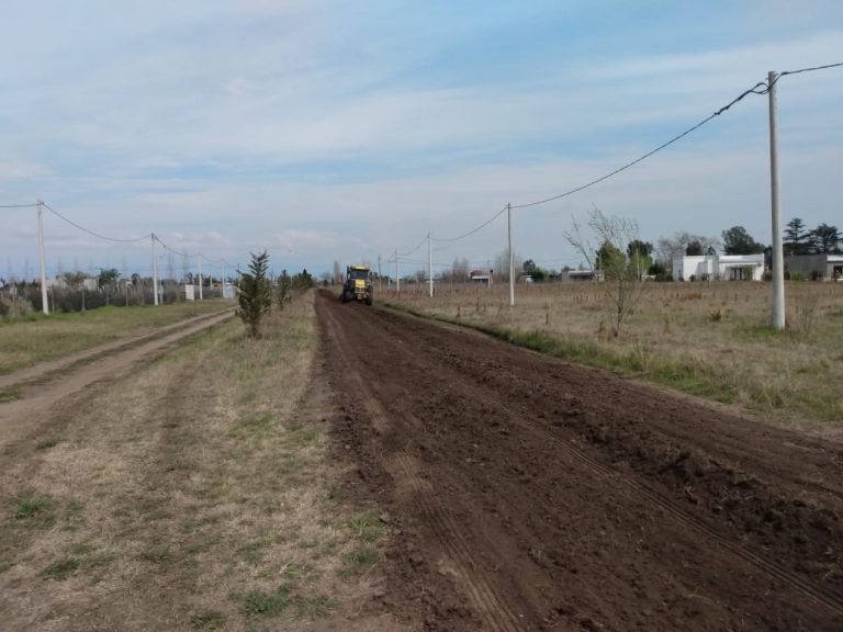 Se reparan calles en El Provincial