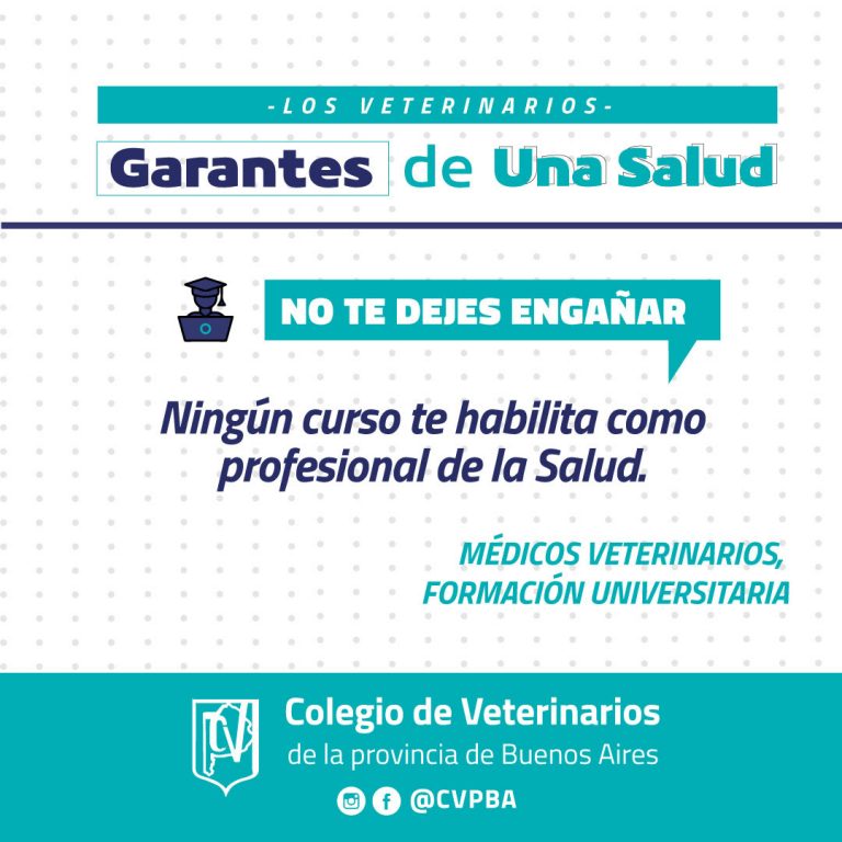 ¡No te dejes engañar!: el título “auxiliar de veterinaria’’ no existe