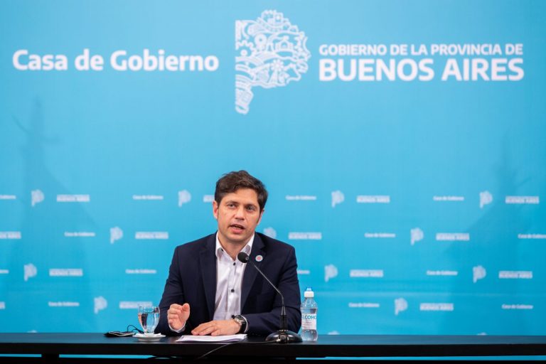 Kicillof brindó detalles de la nueva etapa del aislamiento y el distanciamiento social, preventivo y obligatorio