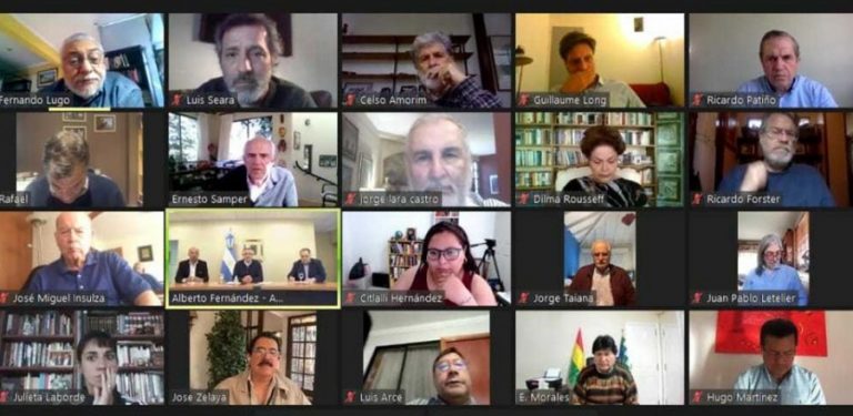 Desde América Latina respaldan al presidente Alberto Fernández y piden por la unidad regional