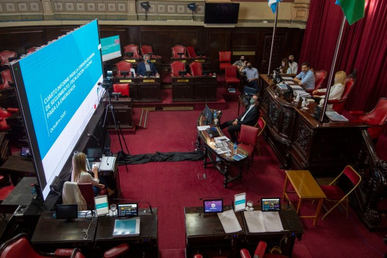 El Ejecutivo provincial presentó el cuarto informe ante la Comisión Bicameral de la Legislatura