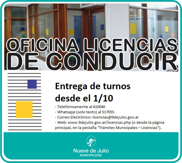 La Oficina de Licencias de Conducir solo atiende a los convocados por turno acordado