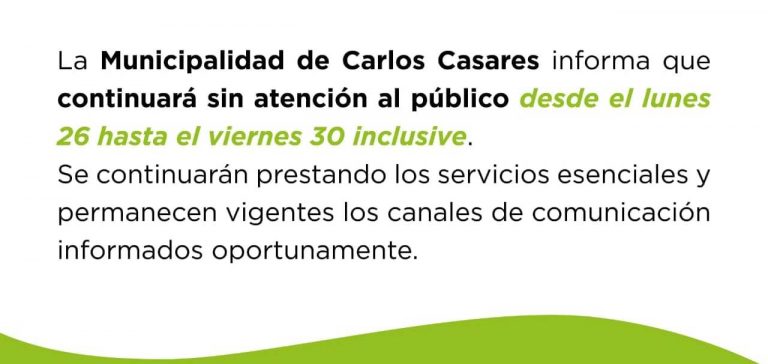 La Comuna de Carlos Casares seguirá cerrada una semana