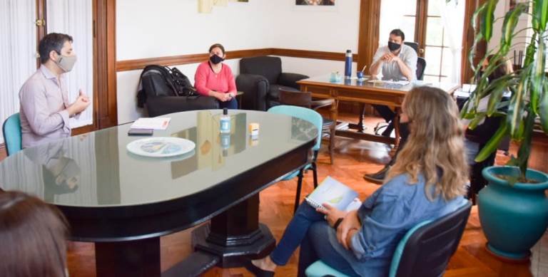 El intendente recibió a autoridades del Patronato de Liberados