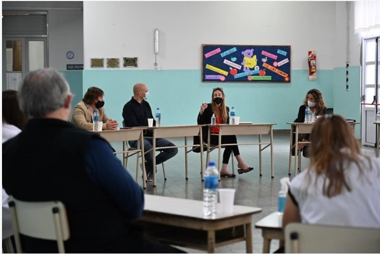 Agustina Vila visitó Alberti, Florentino Ameghino, Carlos Tejedor, Daireaux, Guaminí y Puan