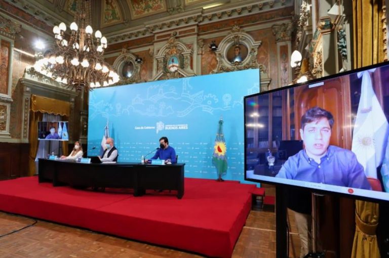 Axel Kicillof: ‘Se retomarán las clases en los distritos seguros’ y entre ellos Nueve de Julio