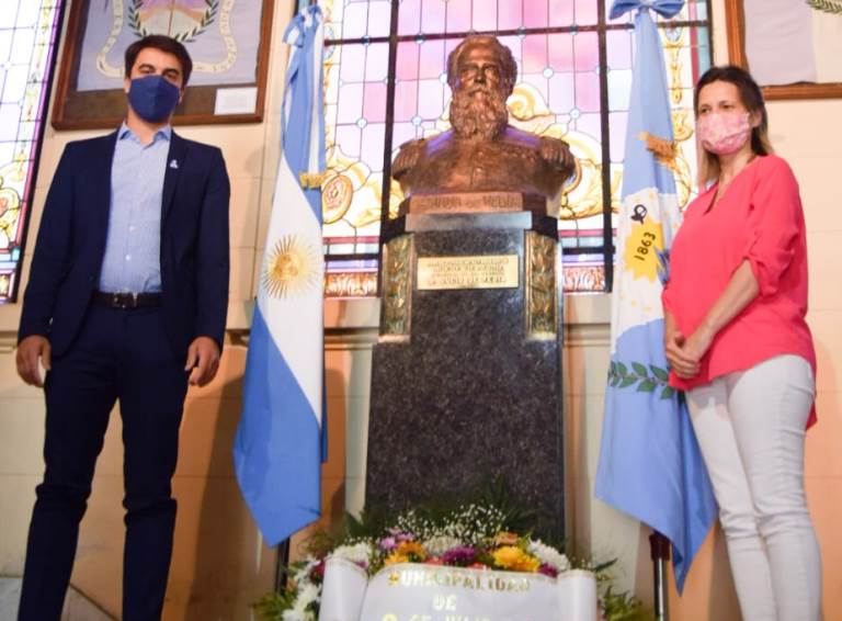 Recordación en el 157 aniversario de la fundación de Nueve de Julio