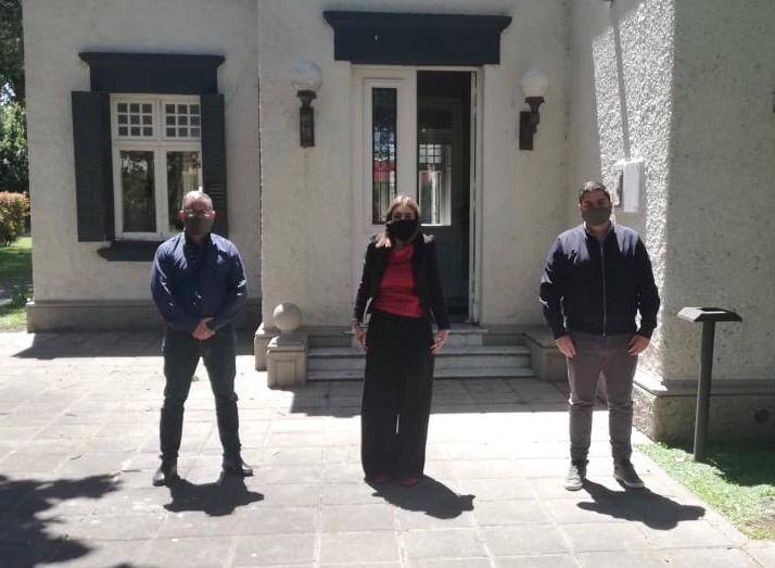 Palacios se reunió con Danya Tavela candidata a vicepresidente del comité provincia