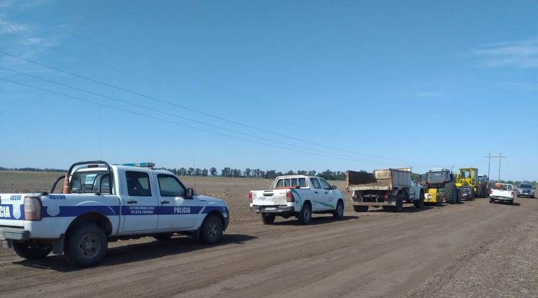 Insólito: Robaron baterías y combustible de los equipos de la obra vial de acceso a Patricios